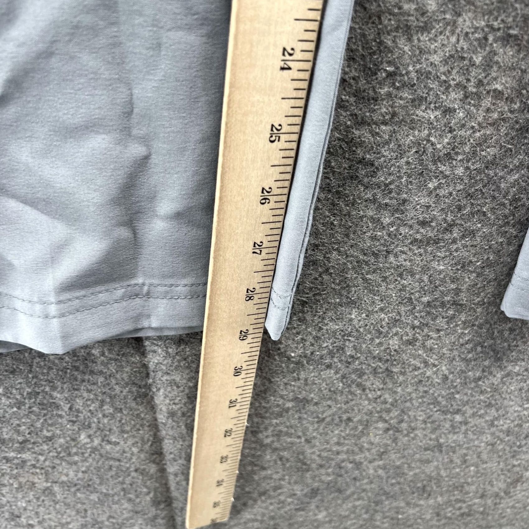 Izod IZOD Pants Men 38x30 Gray Chino Flat Front Straight Leg 38 in Adult Regular Size Type Pants Mens Size US 38 / EU 54 - 7 Thumbnail