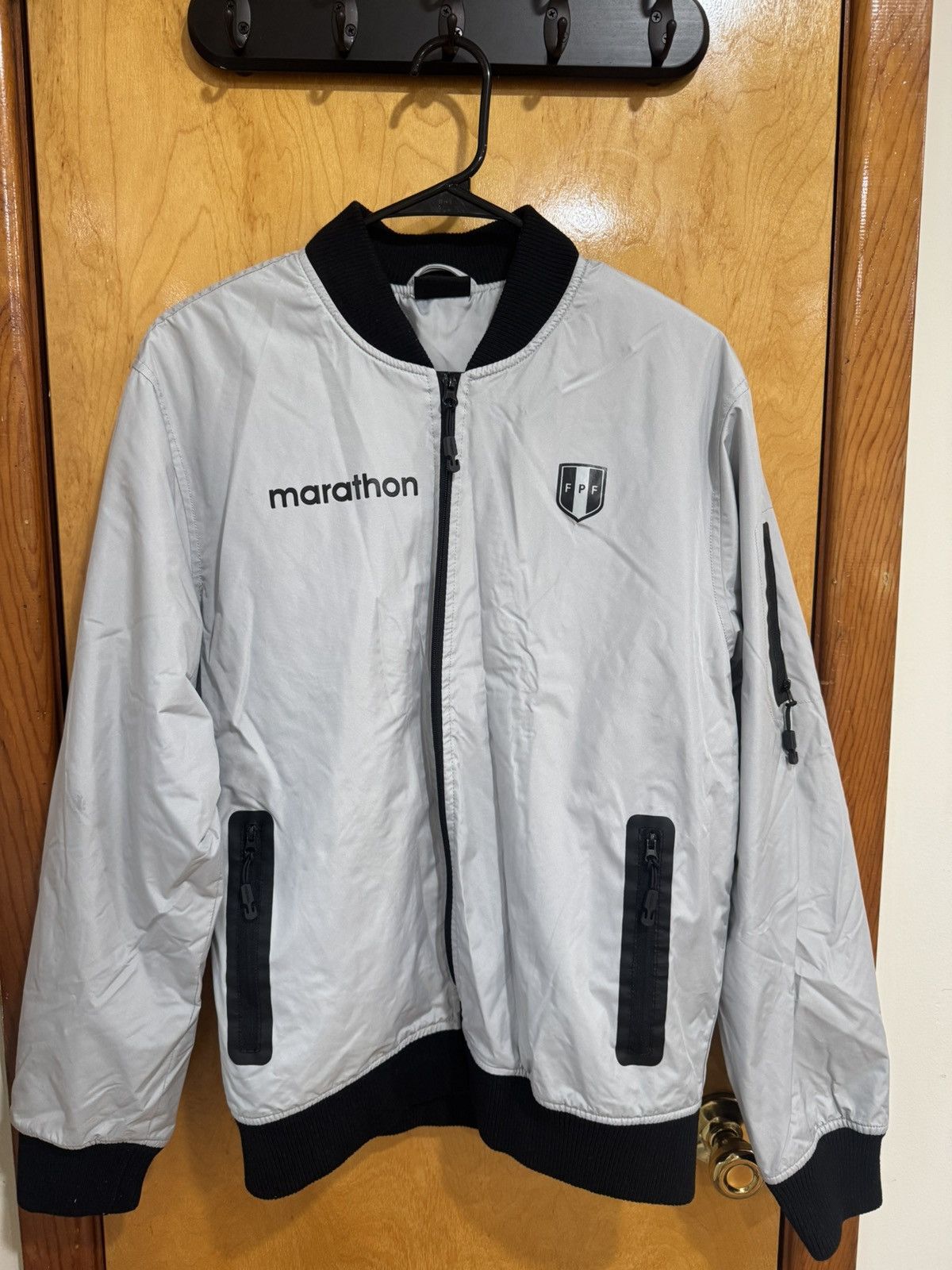 Other Grey Peru National Team Soccer Jacket FPF Size Medium Size US M / EU 48-50 / 2 - 1 Thumbnail