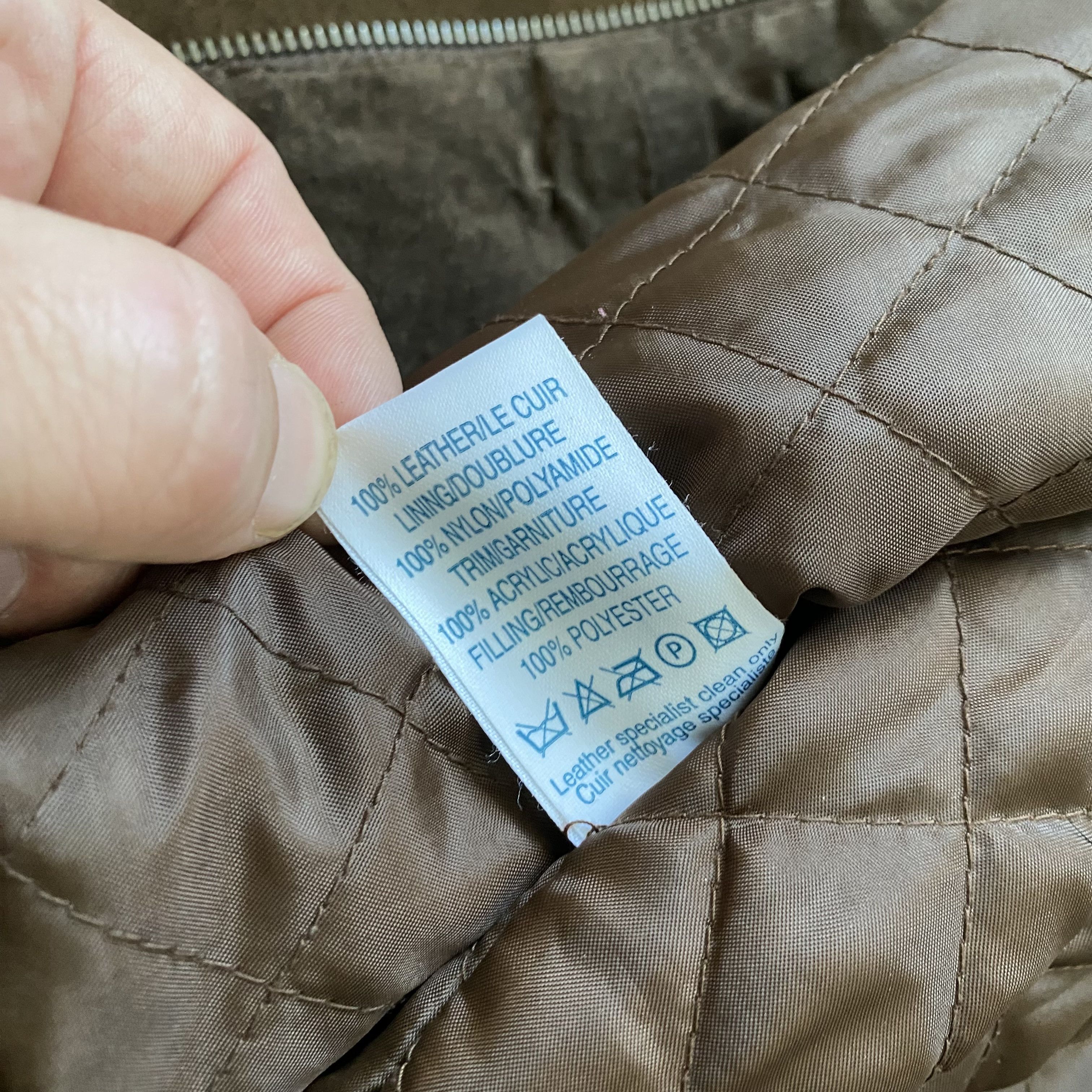 Genuine Leather Vintage 80-90s Faded Leather Brown jacket Genuine Suede Size US S / EU 44-46 / 1 - 7 Thumbnail