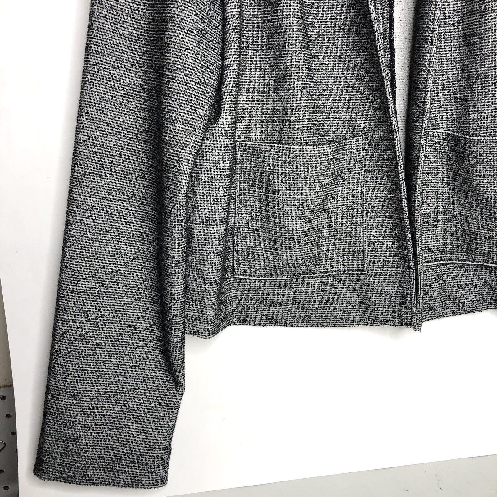 J.Crew J.Crew 365 Boucle Blazer Grey Womens Jacket Top Size M Size M / US 6-8 / IT 42-44 - 4 Thumbnail