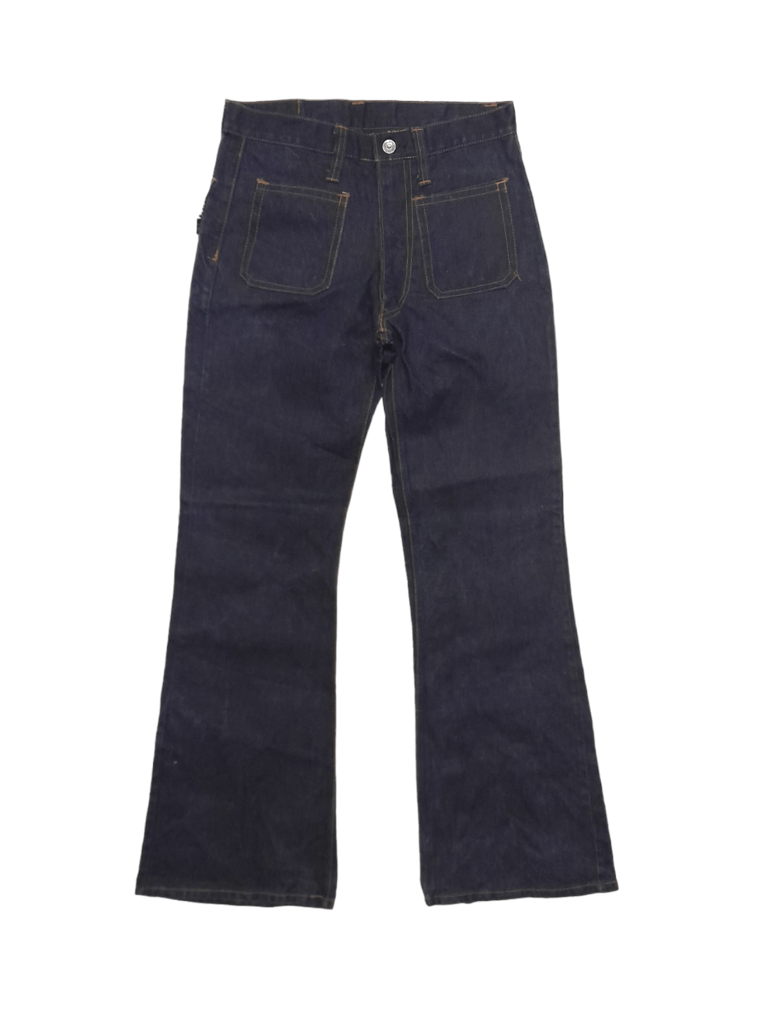 Japanese Brand BELL SEIHA Flare Denim Denim (S232) waist 29 Size US 29 - 2 Thumbnail