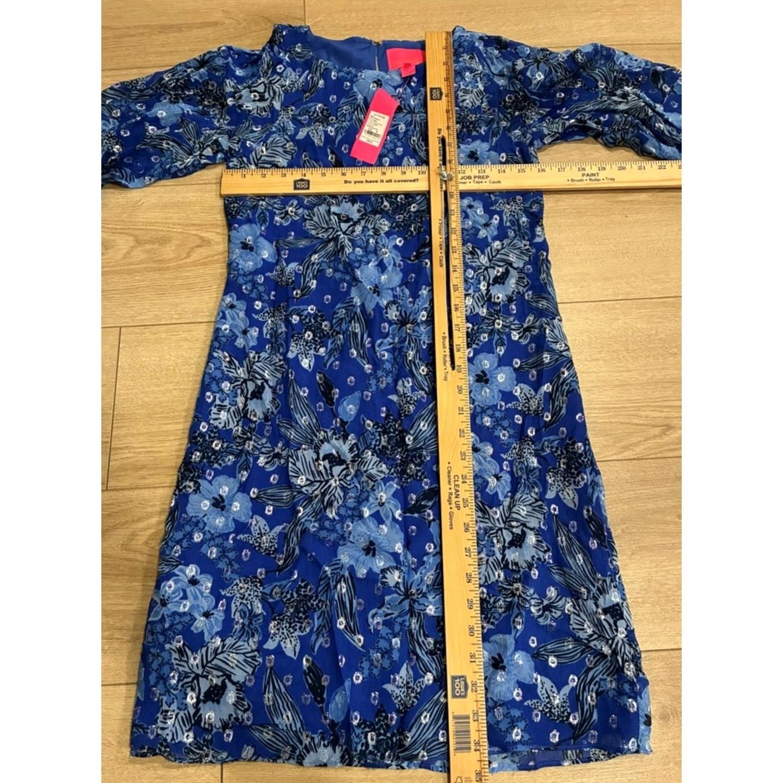 Lilly Pulitzer Lilly Pulitzer Alfreda Long Sleeve Dress Shift Metallic Floral NWT 00 Women Dress"} Size XXS / US 00 / IT 34 - 6 Thumbnail