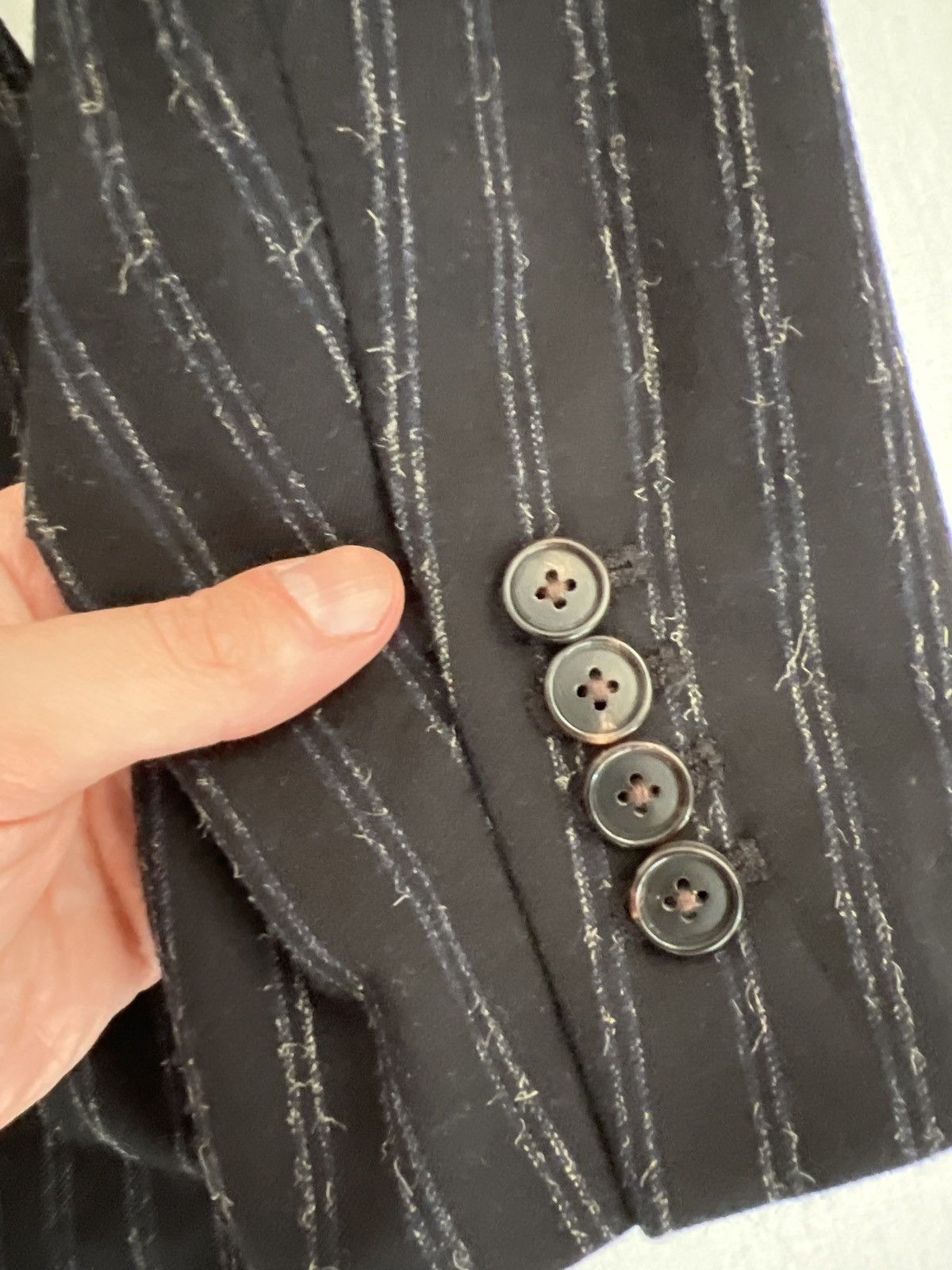 Vintage KAPATID NYC unstructured double button Blazer in Size L. Size 44L - 8 Thumbnail