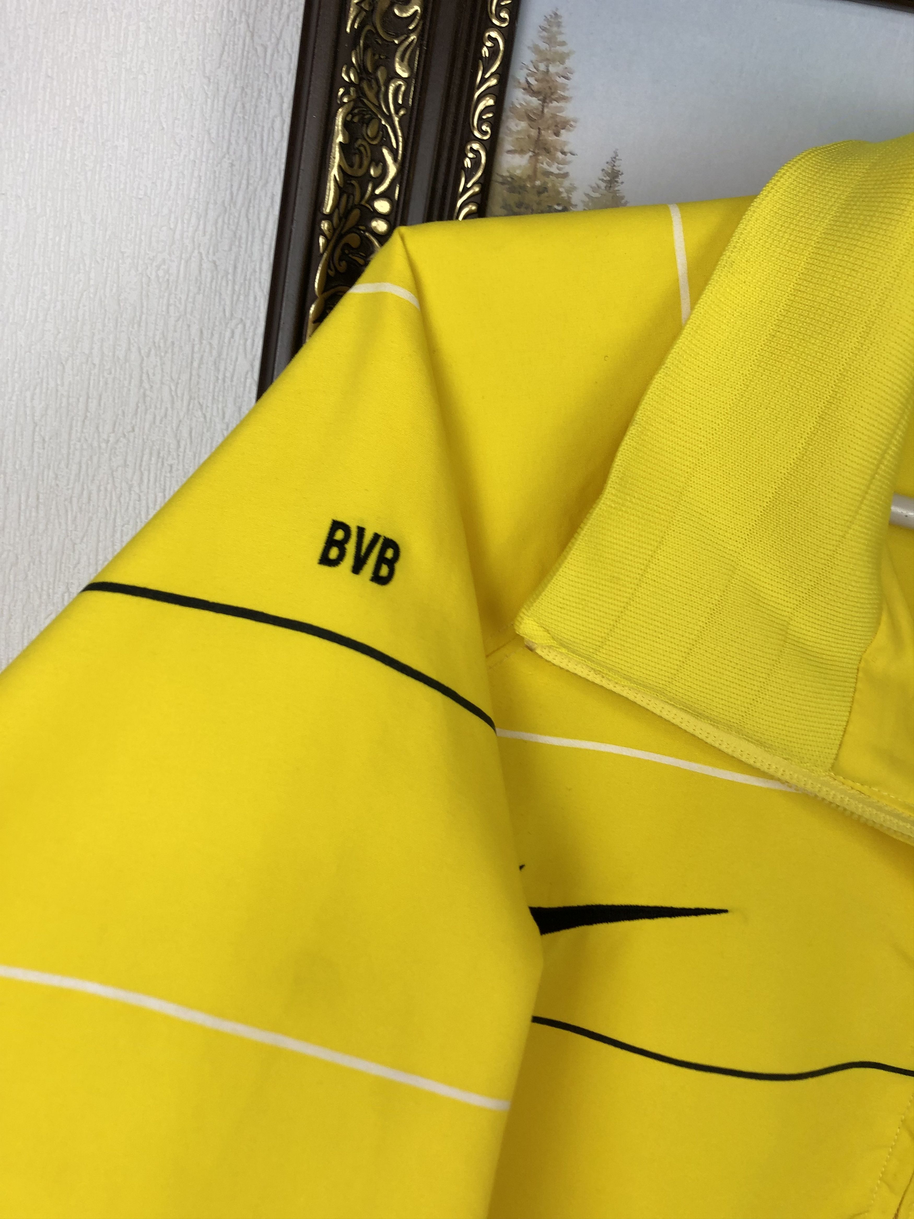 Nike × Vintage Vintage Nike Borussia Dortmund Football Track Soccer Jacket Size US XL / EU 56 / 4 - 11 Thumbnail