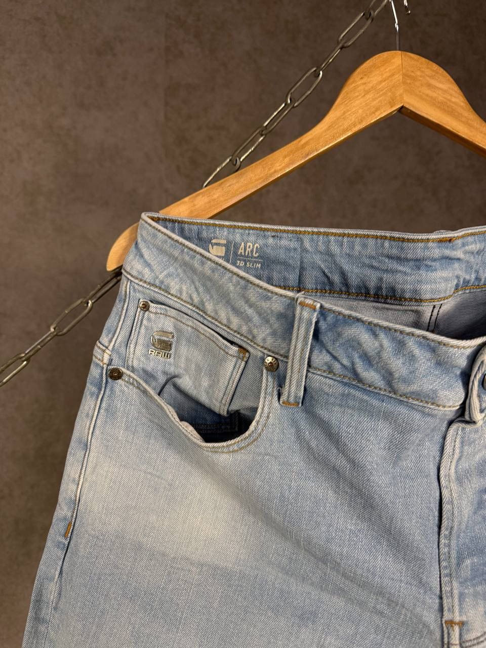 G-Star G Star Raw designer assymetric jeans Size US 32 / EU 48 - 4 Thumbnail
