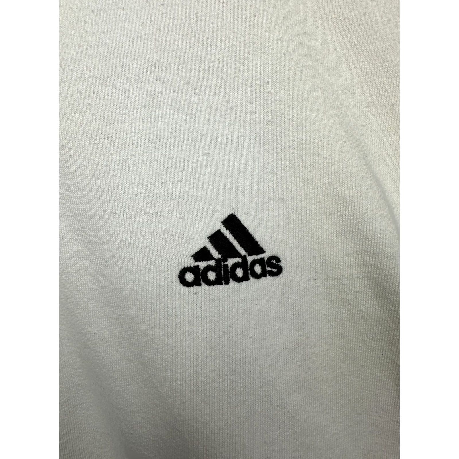 Adidas Adidas 90s Vintage Mens Crew Neck Sweater M White 90s Pullover Shirt Mens Size US M / EU 48-50 / 2 - 3 Thumbnail