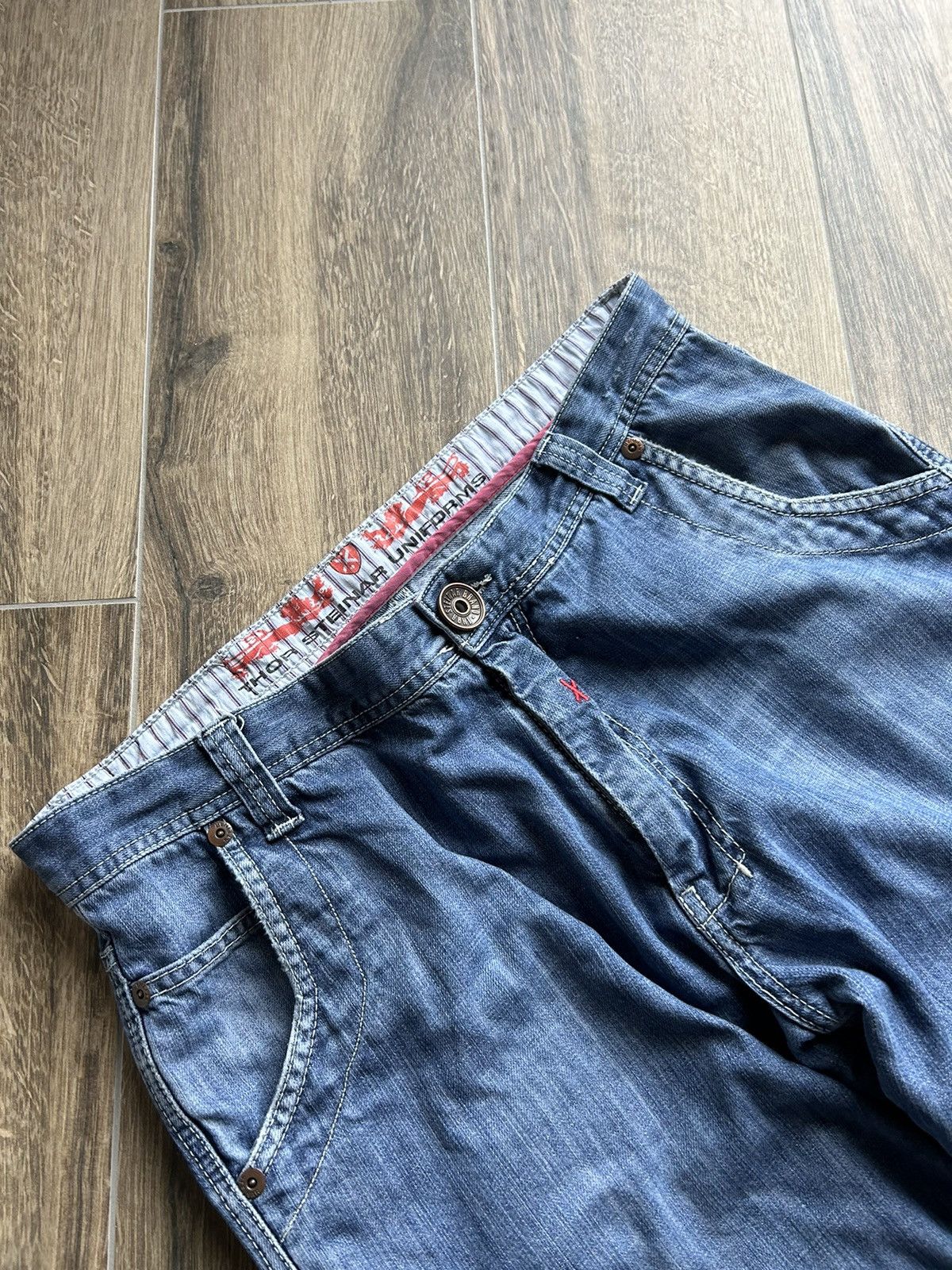 Japanese Brand × Vintage Thor Stainer Japanese brand denim pants y2k Size US 32 / EU 48 - 5 Thumbnail