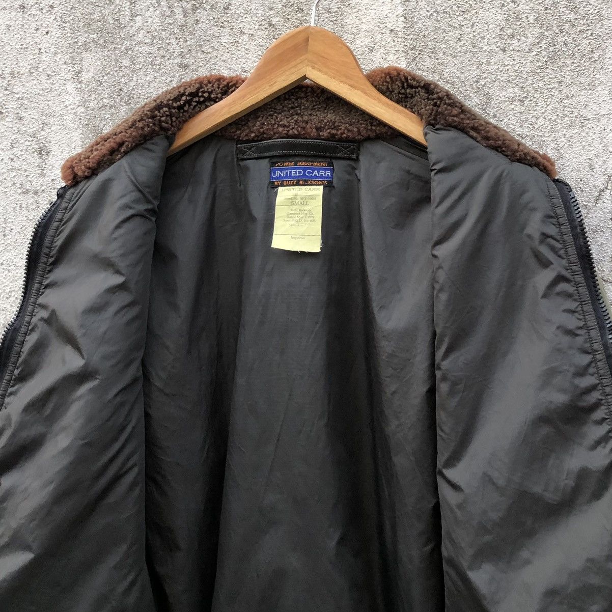 Buzz Rickson's Vintage UNITED CARR by Buzz Rickson's Quilted Bomber Jacket Size US S / EU 44-46 / 1 - 14 Thumbnail