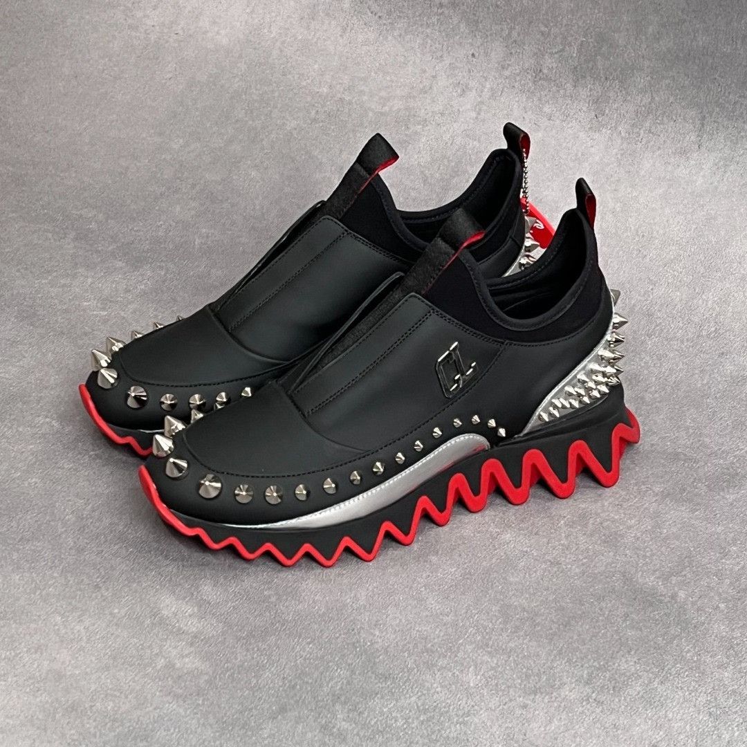 Christian Louboutin Christian Louboutin Lowtop Sneakers 8 Men Size US 8 / EU 41 - 1 Thumbnail