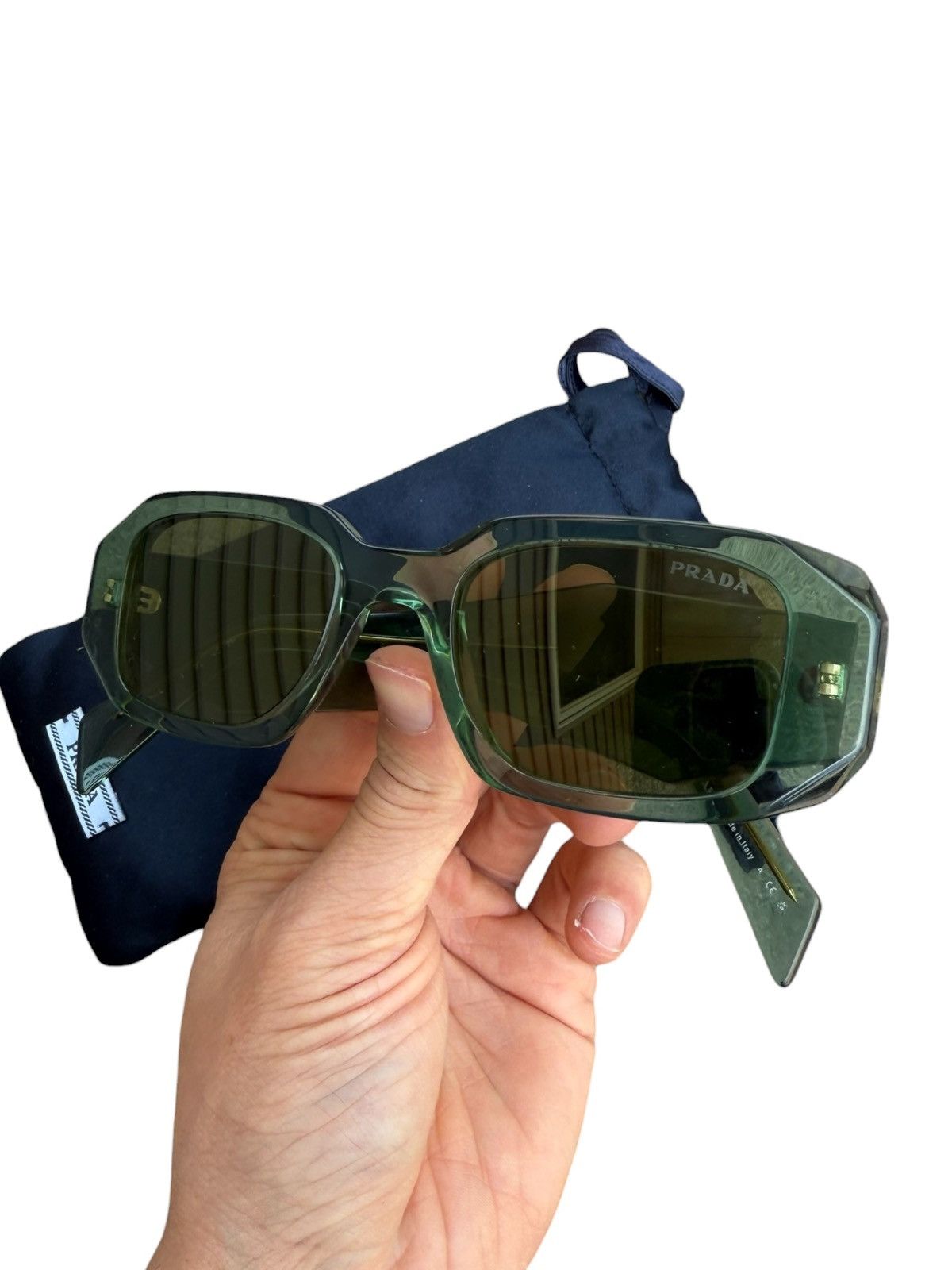 Prada Prada geometric sunglasses Size ONE SIZE - 5 Thumbnail