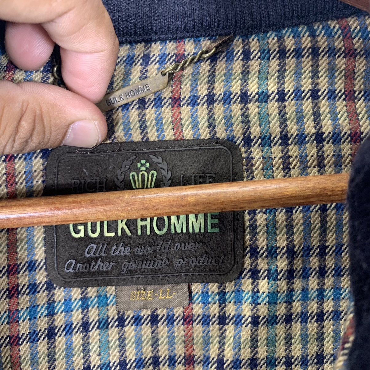 Vintage Vintage Gulk Homme Wool Zipper Jacket Size US L / EU 52-54 / 3 - 7 Thumbnail