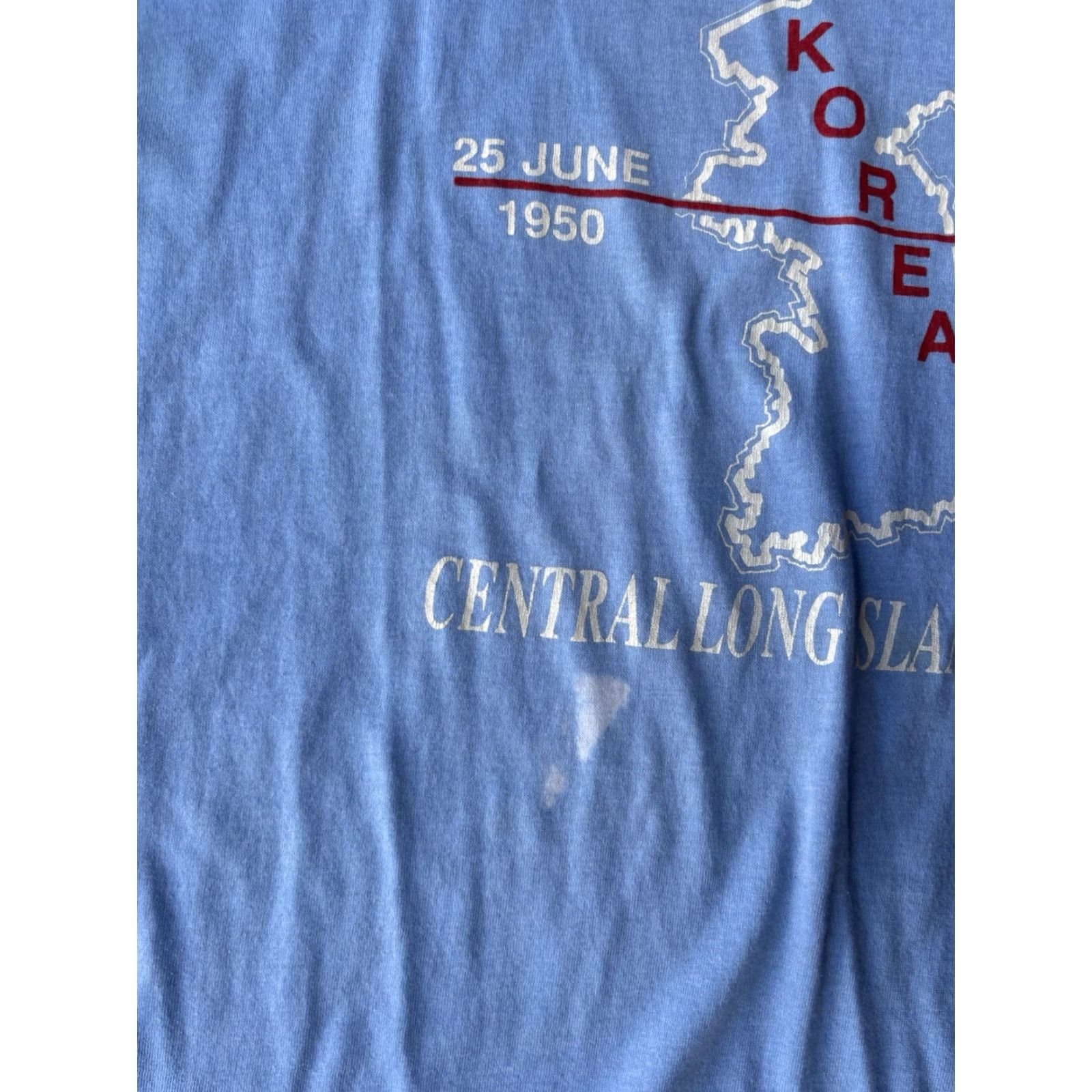 Vintage Vintage 80s Korean War Veteran T Shirt Small Single Stitch 50/50 Made in USA Size US S / EU 44-46 / 1 - 4 Thumbnail