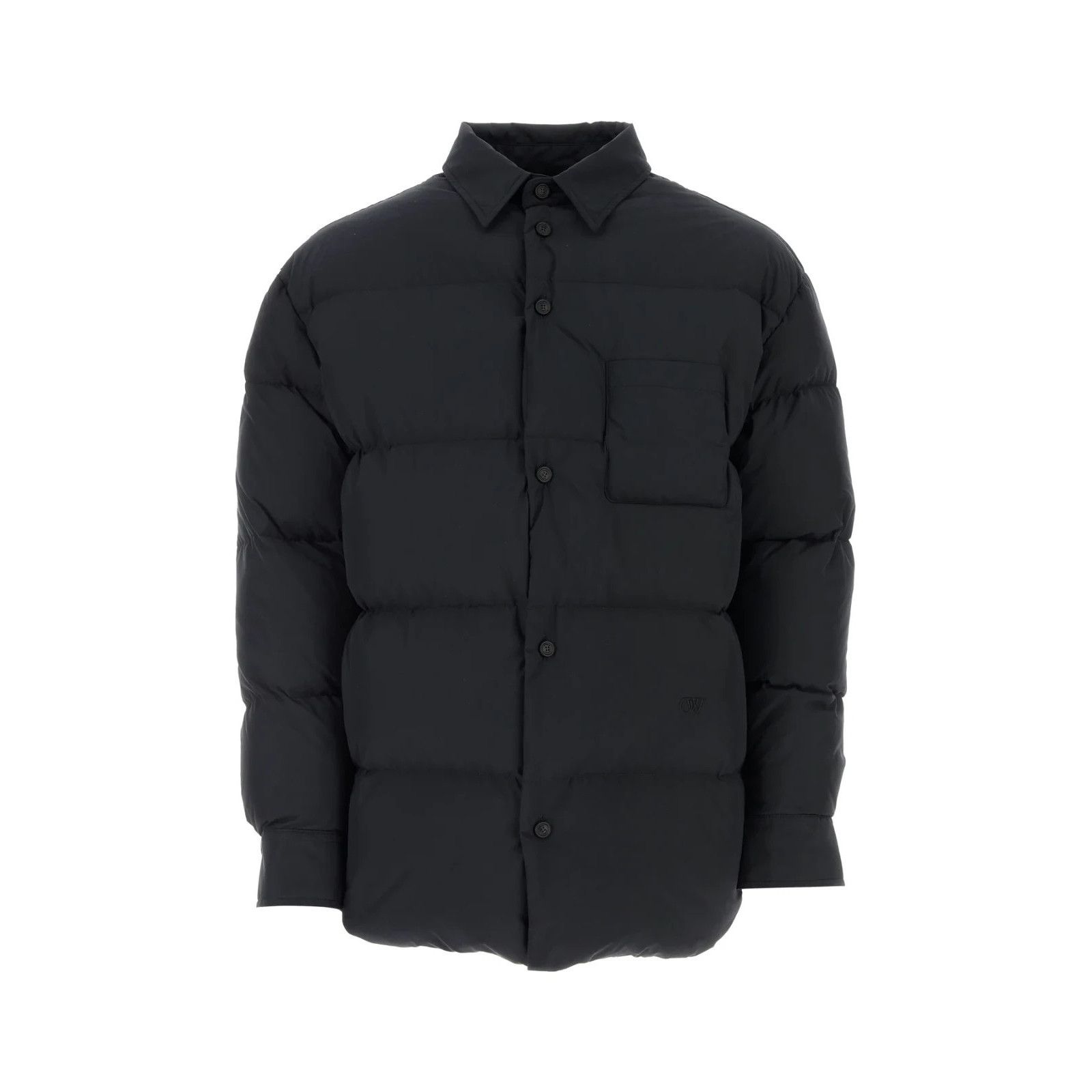 Off-White OFF-WHITE Black Polyester Down Jacket New & Authentic (Men's Size US L / EU 52-54 / 3 - 1 Thumbnail