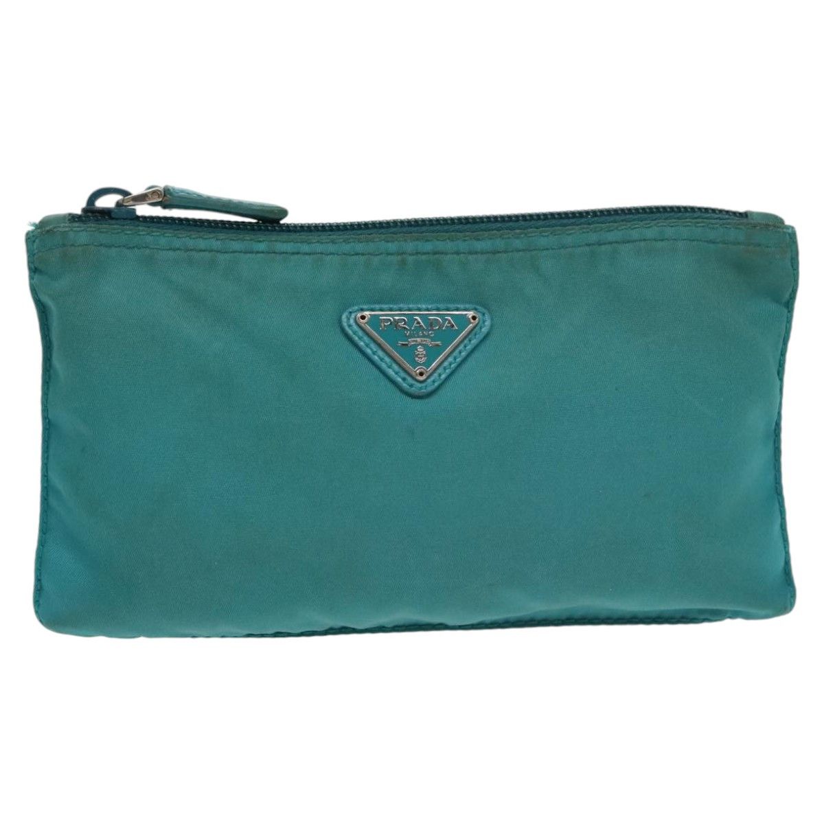 Prada Re-Nylon Blue Synthetic Clutch Bag (Pre-Owned) Size ONE SIZE - 1 Thumbnail