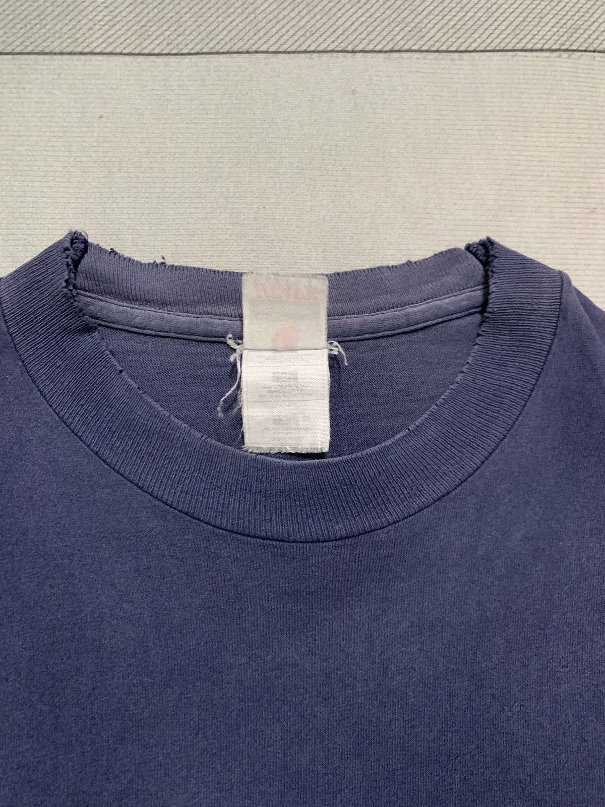 Fruit Of The Loom VINTAGE Broadway New York Shirt Adult Mens Blue Size US L / EU 52-54 / 3 - 7 Thumbnail