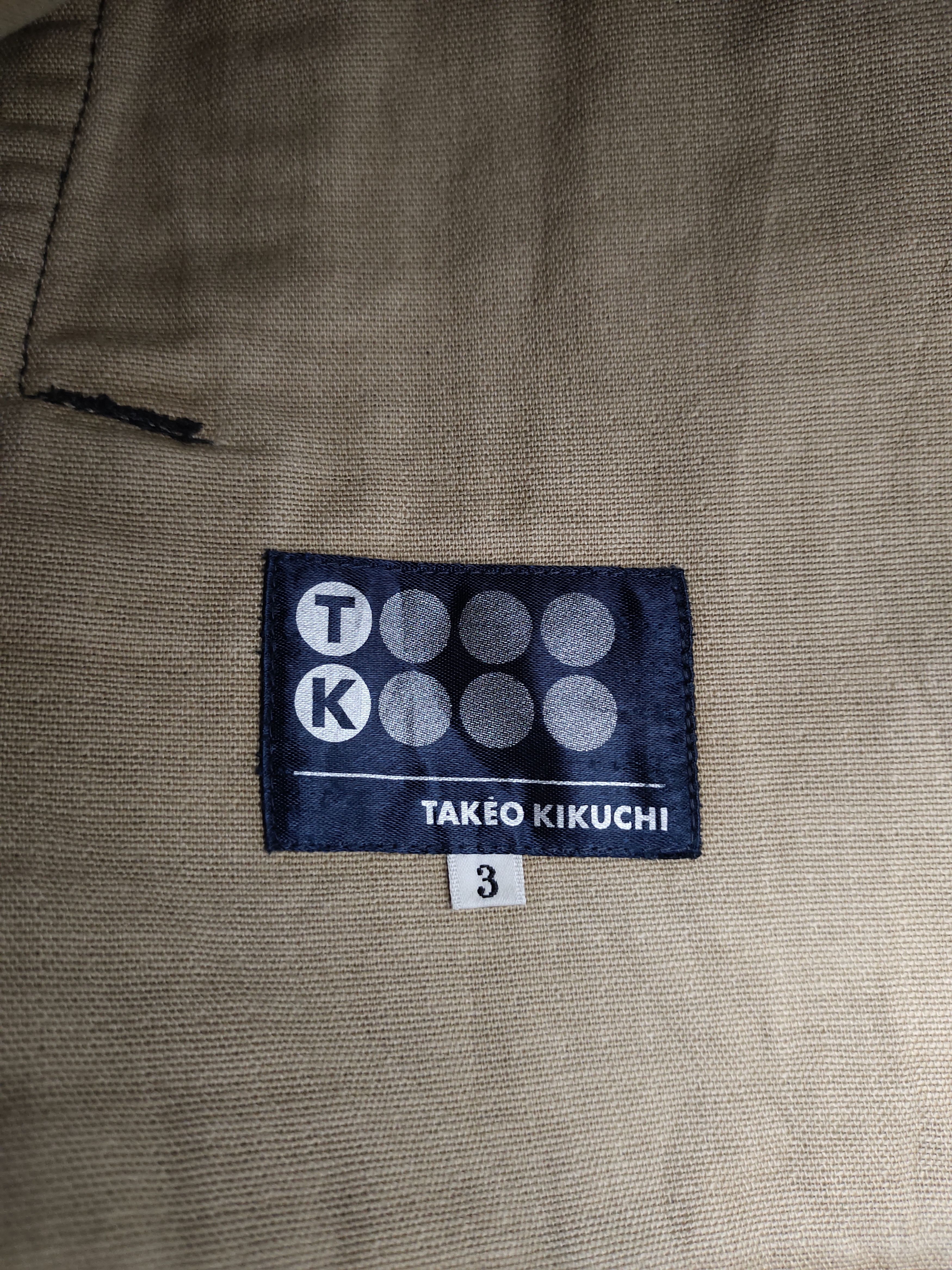 If Six Was Nine Vintage Takeo Kikuchi Duck Cotton Denim Hoodie Jacket Size US L / EU 52-54 / 3 - 15 Thumbnail