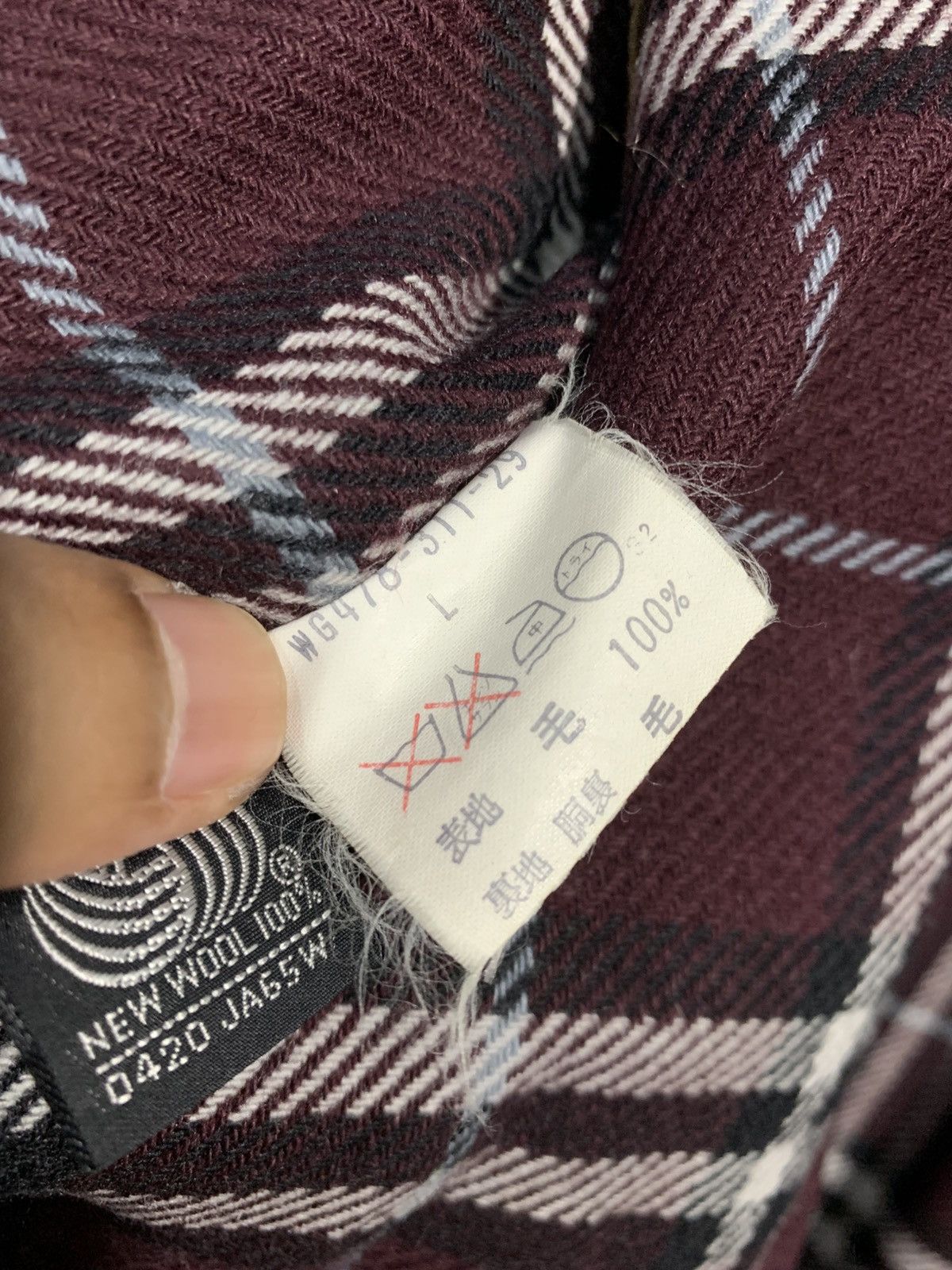 Burberry 🔥VTG BURBERRYS NOVACHECK WOOL COATS Size US L / EU 52-54 / 3 - 12 Thumbnail