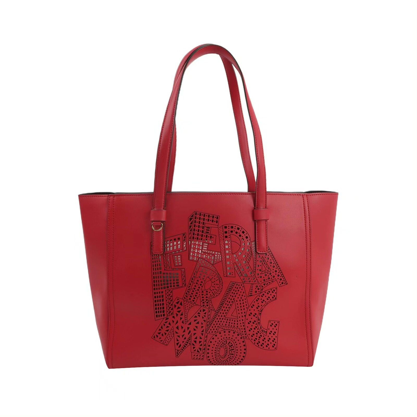 Salvatore Ferragamo Salvatore Ferragamo Red Handbag Size ONE SIZE - 1 Thumbnail