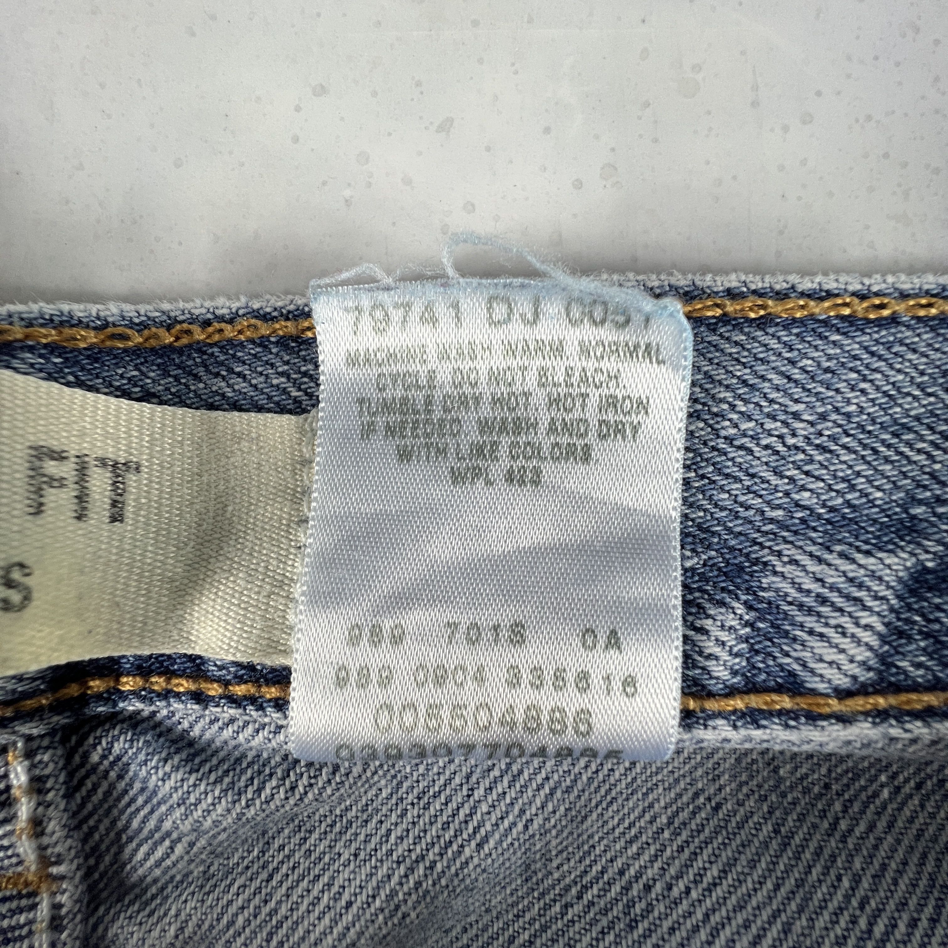 Levi's × Vintage Y2K Levi's Jeans 550 Relaxed Blue Faded Denim Size US 32 / EU 48 - 9 Thumbnail
