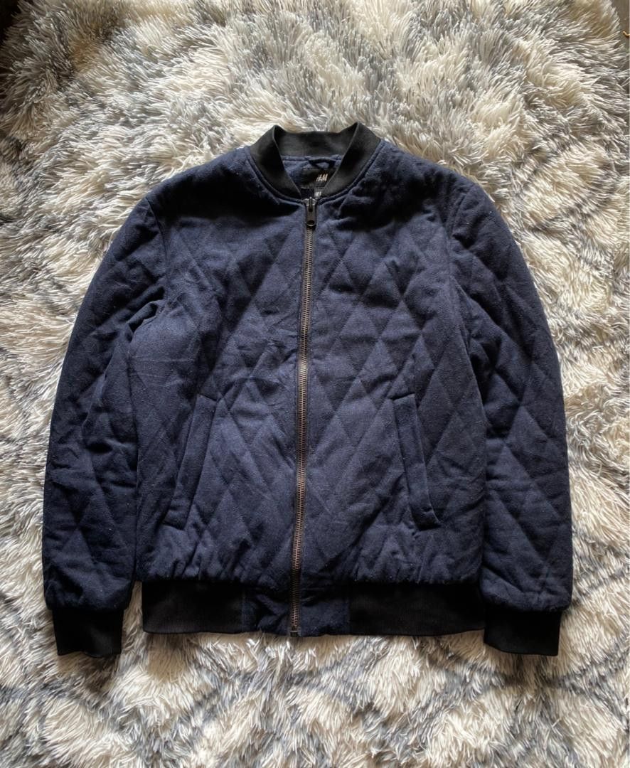 H&M H&M Wool Bombers Jacket Size US M / EU 48-50 / 2 - 1 Thumbnail