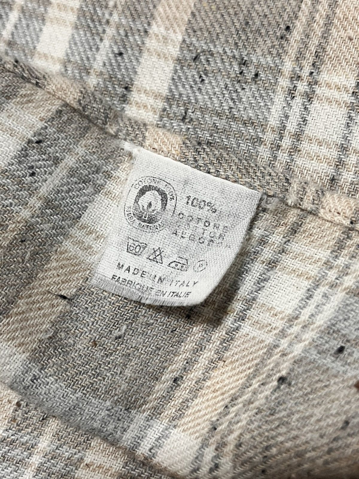 Other SONRISA Early Model Layered Sleeve Check Shirt Made in Italy Size US M / EU 48-50 / 2 - 9 Thumbnail