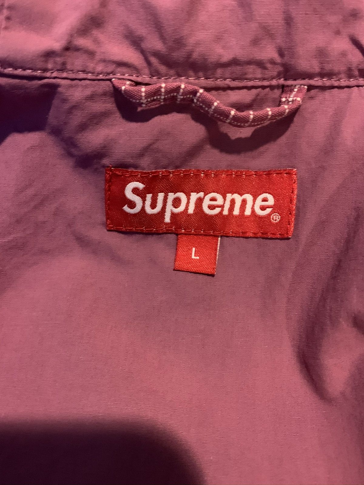 Supreme Supreme Ripstop Utility Jacket Light Purple Size Large SS20 Size US L / EU 52-54 / 3 - 6 Thumbnail