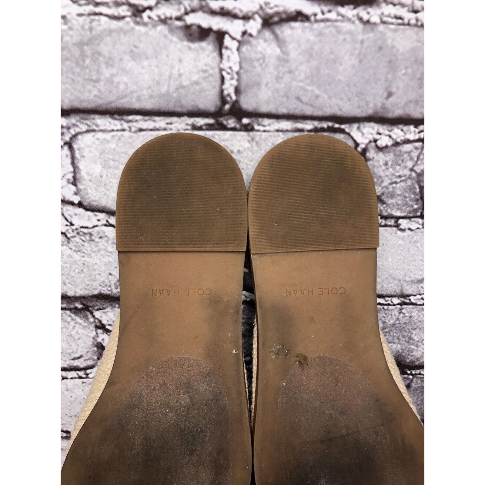 Cole Haan Cole Haan Grand Os Beige Cream Fabric Slides Sandals Women S Size US 8 / IT 38 - 13 Thumbnail