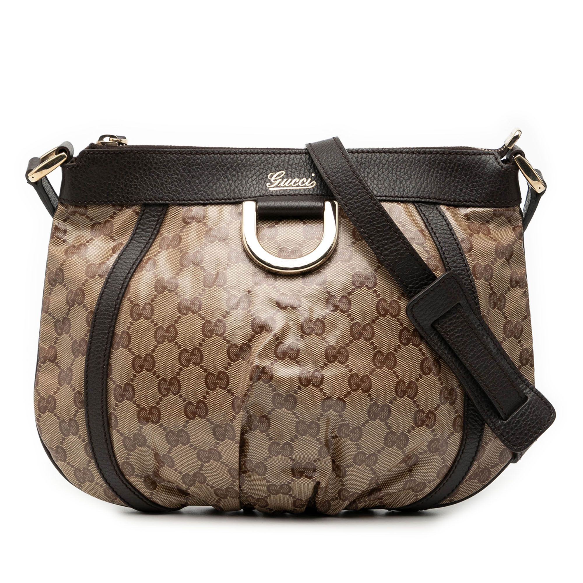 Gucci Gucci GG Crystal Abbey D Ring Crossbody Size ONE SIZE - 1 Thumbnail