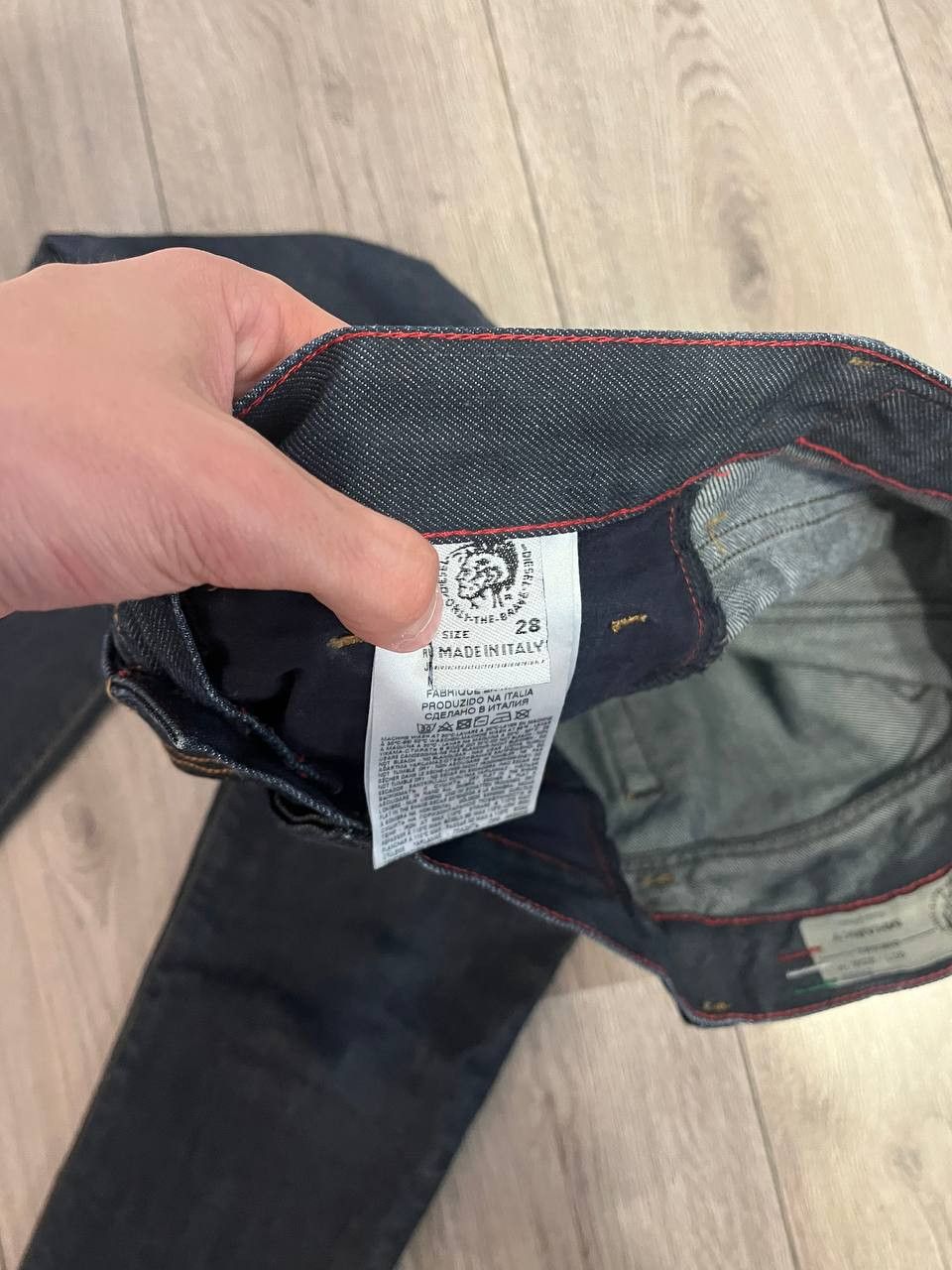 Diesel diesel mharky jeans mens size 28x30 Size US 28 / EU 44 - 6 Thumbnail