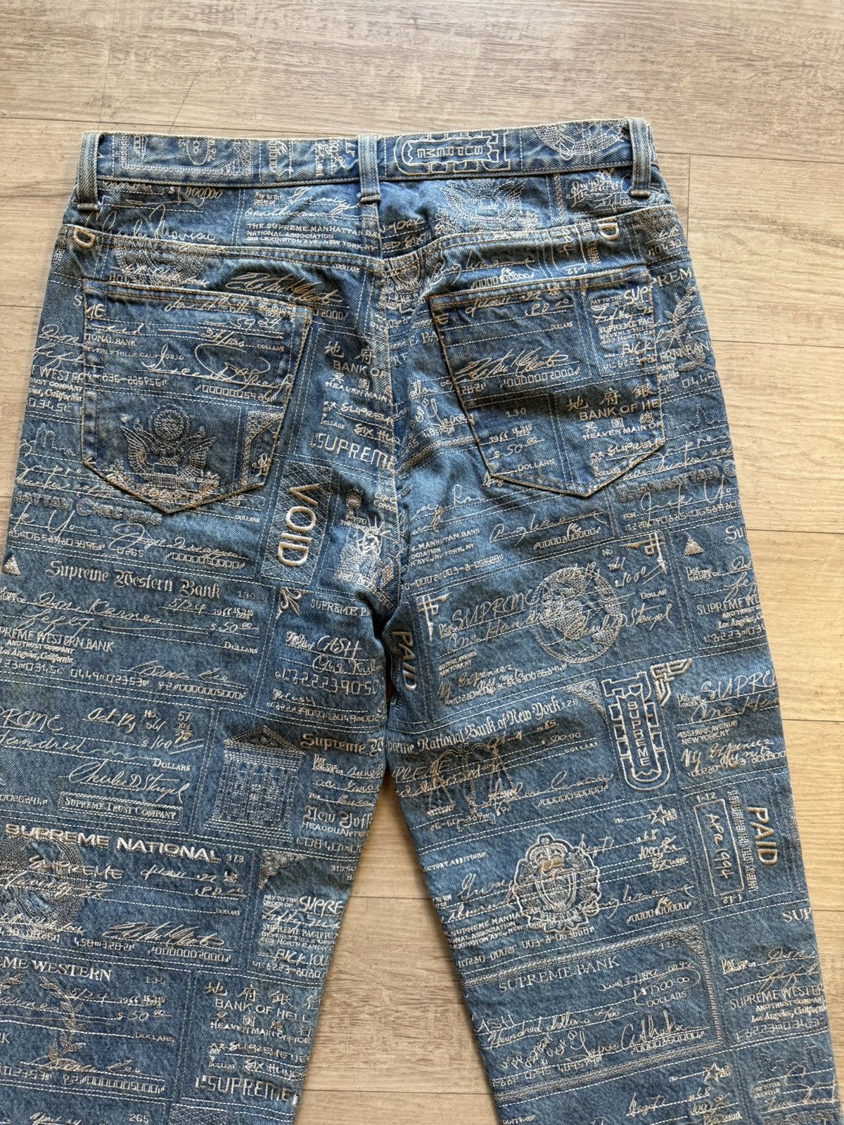 Supreme Supreme embroidered checks denim size 32 Size US 32 / EU 48 - 8 Thumbnail