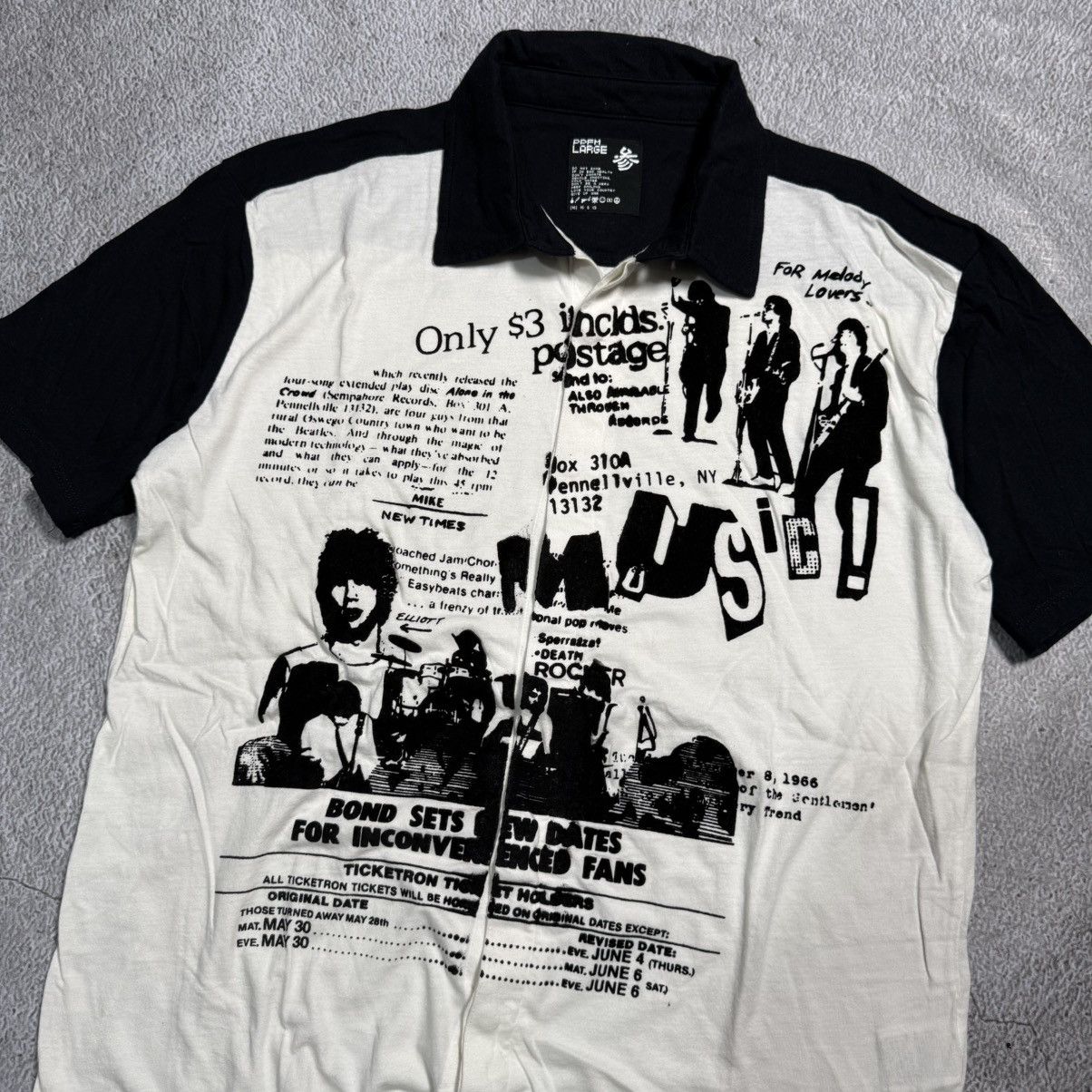 PPFM Ppfm hidden button punk shirt Size US M / EU 48-50 / 2 - 2 Thumbnail
