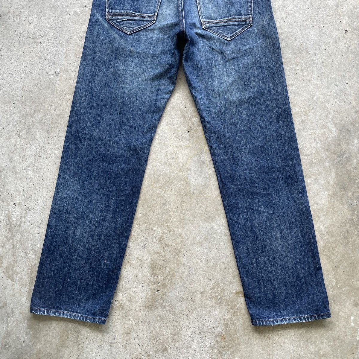 Japanese Brand Vintage AriZona Jeans Redline Faded Ripped Pants Distressed Size US 32 / EU 48 - 11 Thumbnail