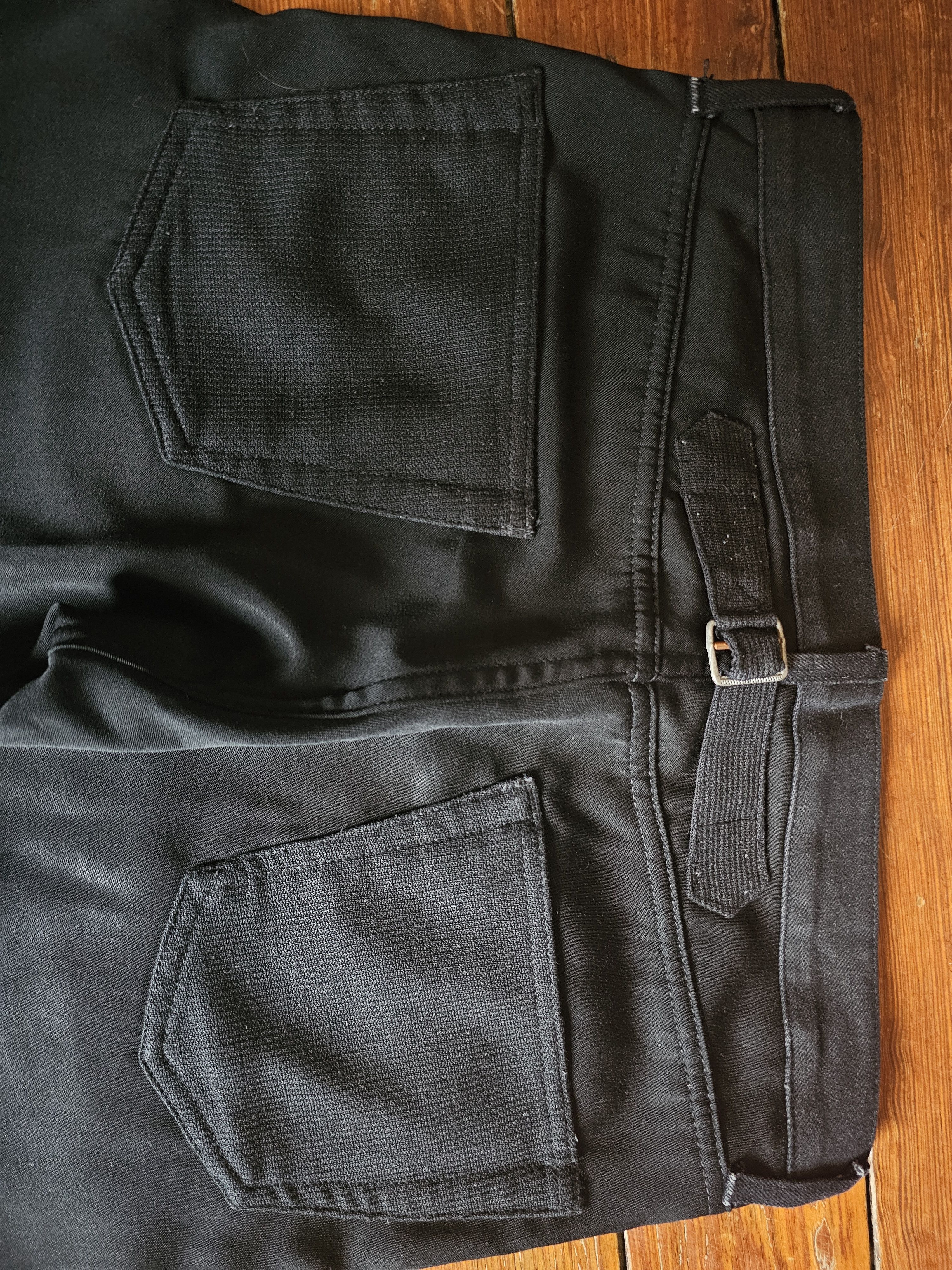 Junya Watanabe Boro patchwork Junya Watanabe man black half denim half wool Size US 30 / EU 46 - 3 Thumbnail
