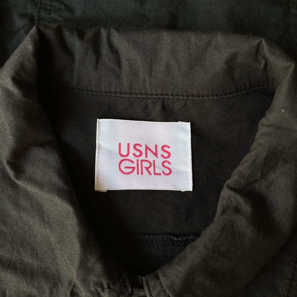 Designer × Japanese Brand USNS GIRLS Black Peter Pan Collar Puff-Sleeve Shirt Size M / US 6-8 / IT 42-44 - 7 Thumbnail