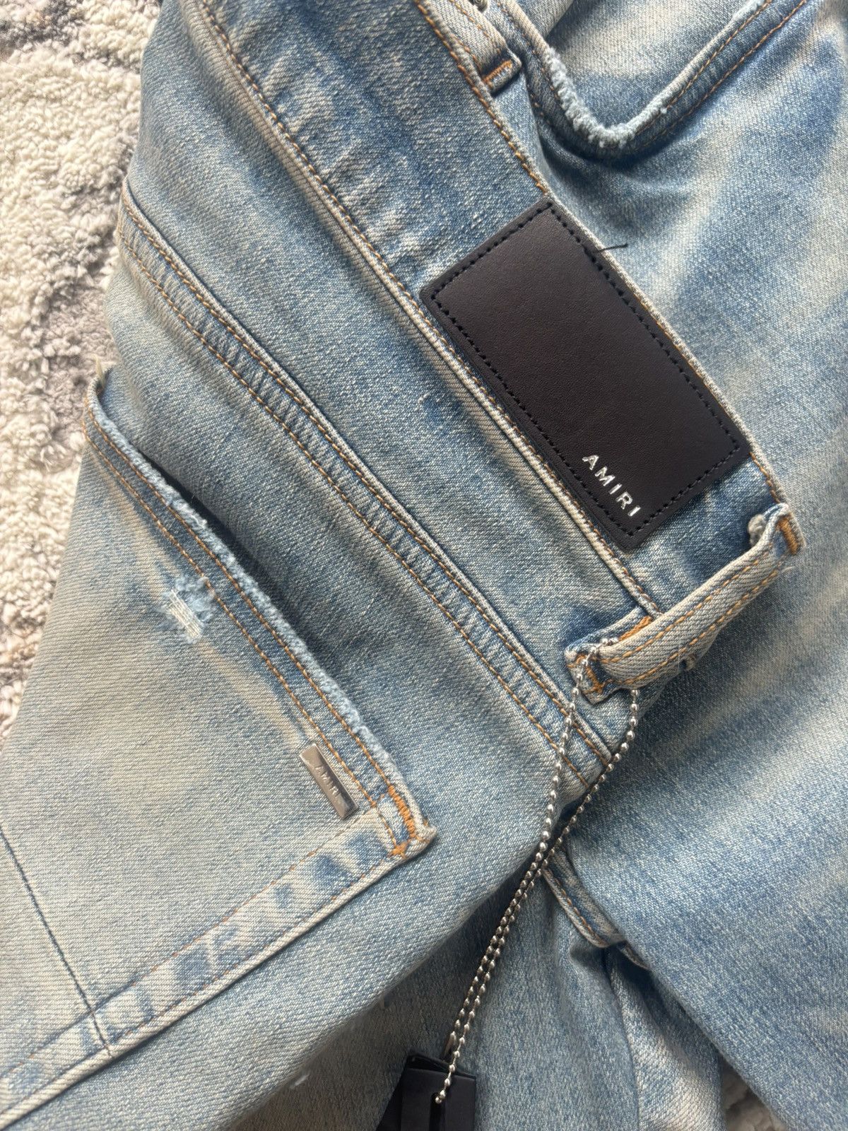 Amiri Amiri MX2 Blue Patch Size US 34 / EU 50 - 5 Thumbnail