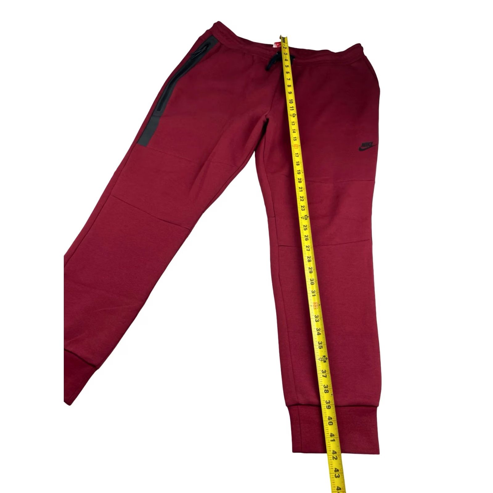 Nike Nike Men's Jogger Pants Red 2XL Drawstring Stretch Waist Tech Size US 39 - 7 Thumbnail