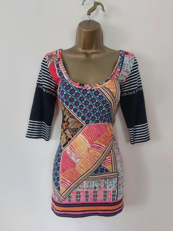Vintage Vintage 3/4 sleeve top Size M / US 6-8 / IT 42-44 - 8 Thumbnail