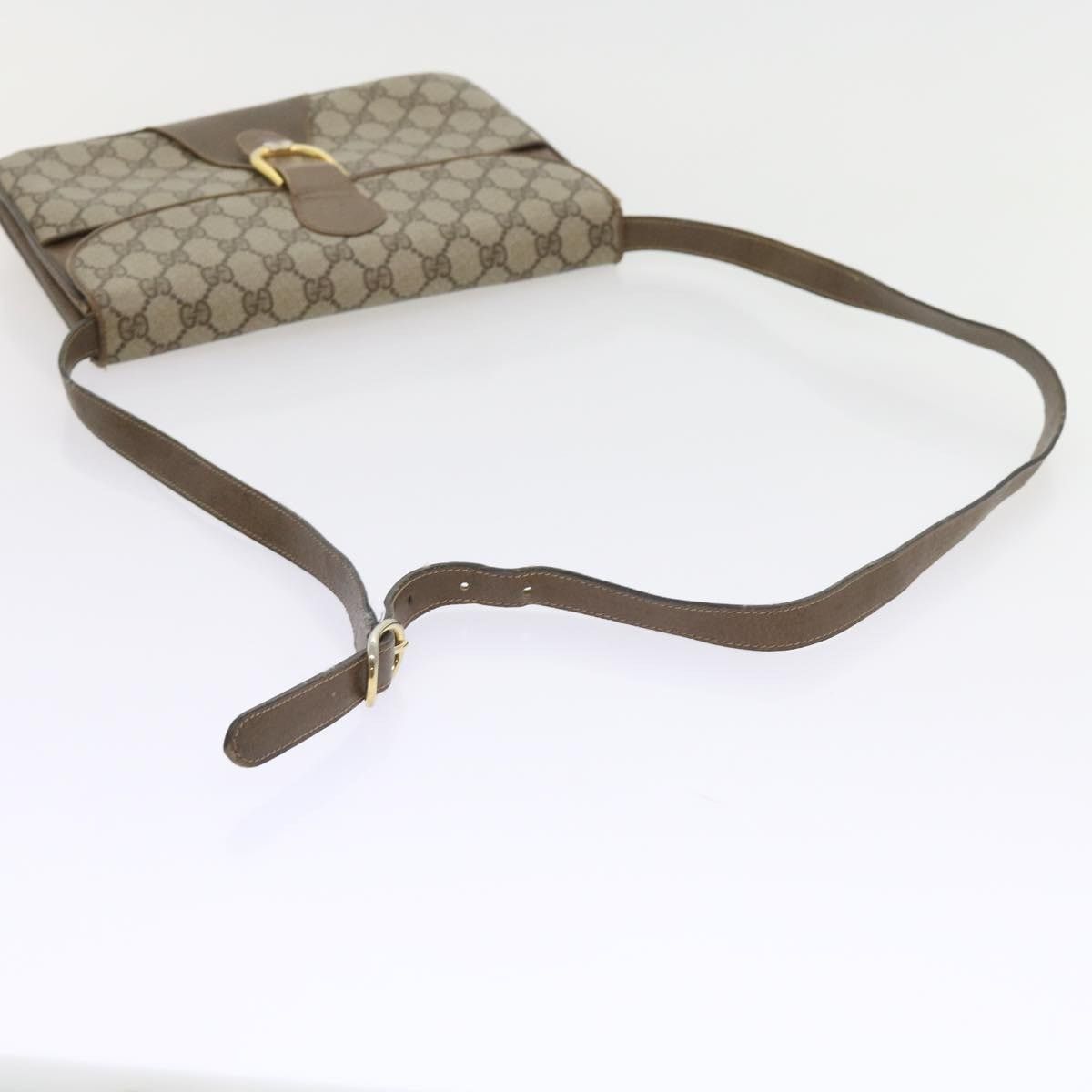 Gucci GUCCI GG Supreme Shoulder Bag Pvc Leather Beige Size ONE SIZE - 7 Thumbnail