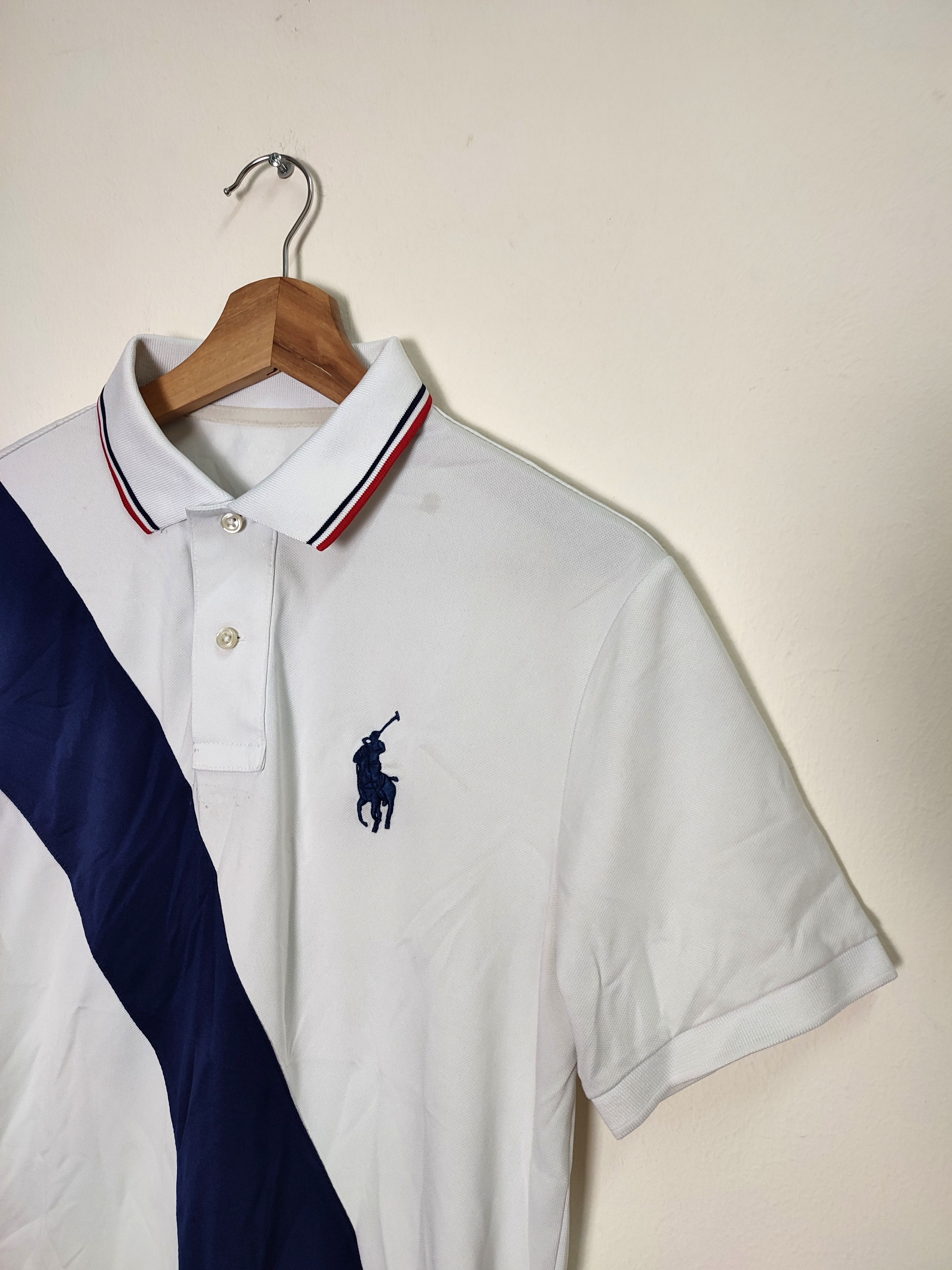 Polo Ralph Lauren Ralph Lauren Polo Shirt with Diagonal Stripe Size US M / EU 48-50 / 2 - 3 Thumbnail