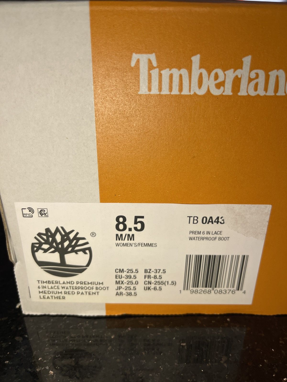 Timberland Timberland Premium waterproof boot medium red patent leather Size US 8.5 / IT 38.5 - 8 Thumbnail