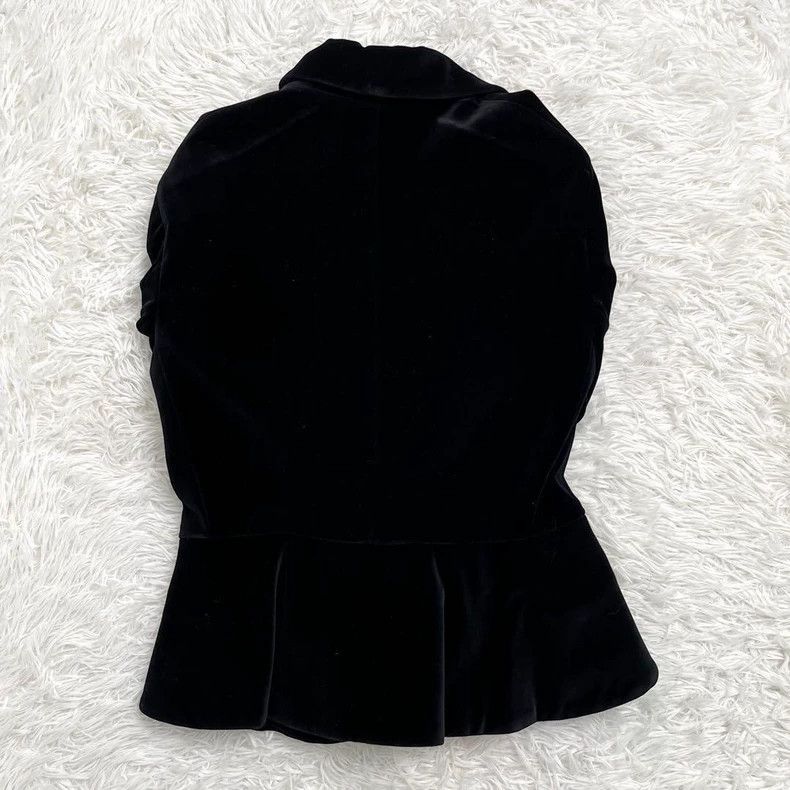 Vivienne Westwood Vivienne Westwood Black velvet suit jacket Size S / US 4 / IT 40 - 2 Thumbnail