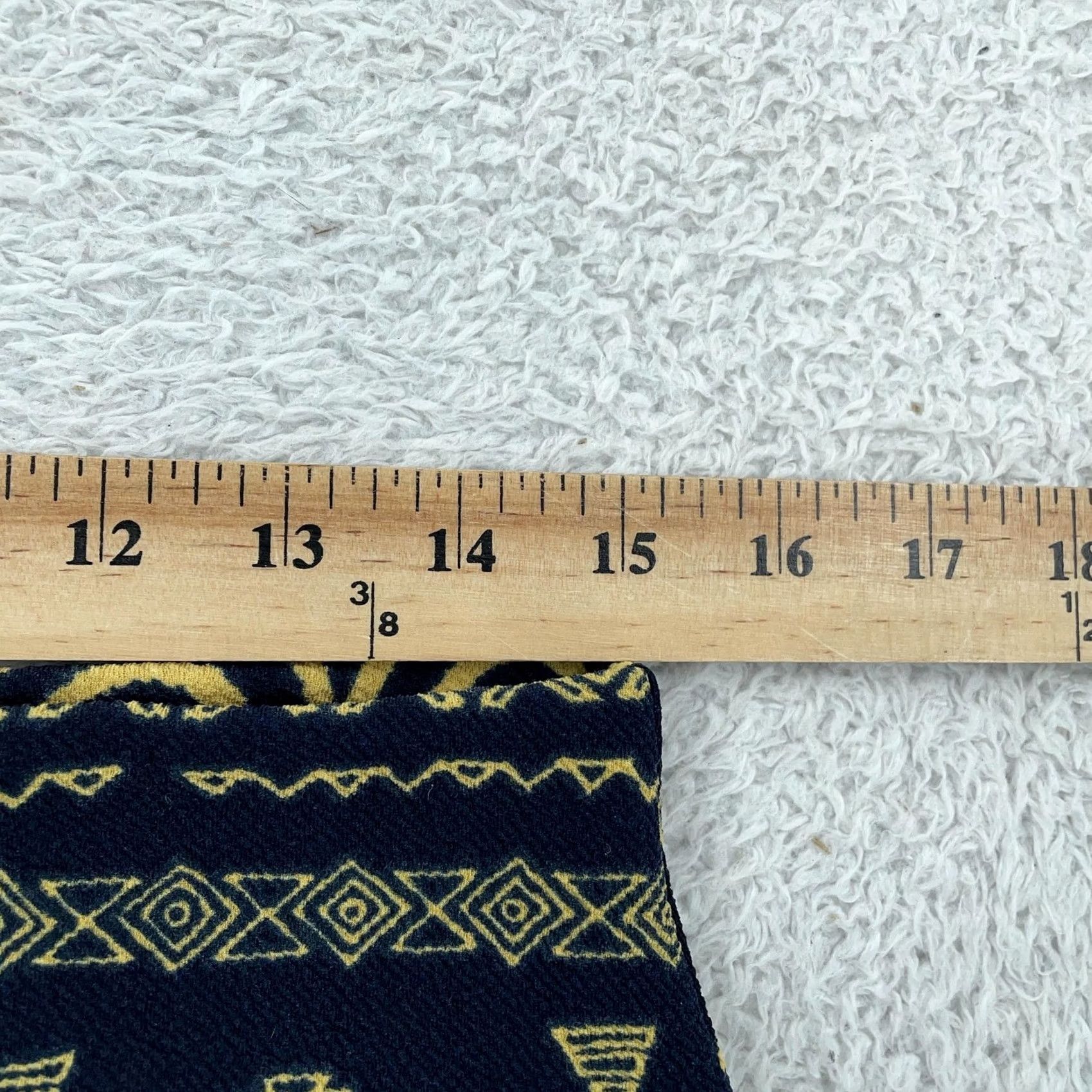 Vintage LuLaRoe Cassie Skirt Womens M Black Geometric Knit Elastic Waist Aztec Pencil Stretch Size 32" / US 10 / IT 46 - 4 Thumbnail