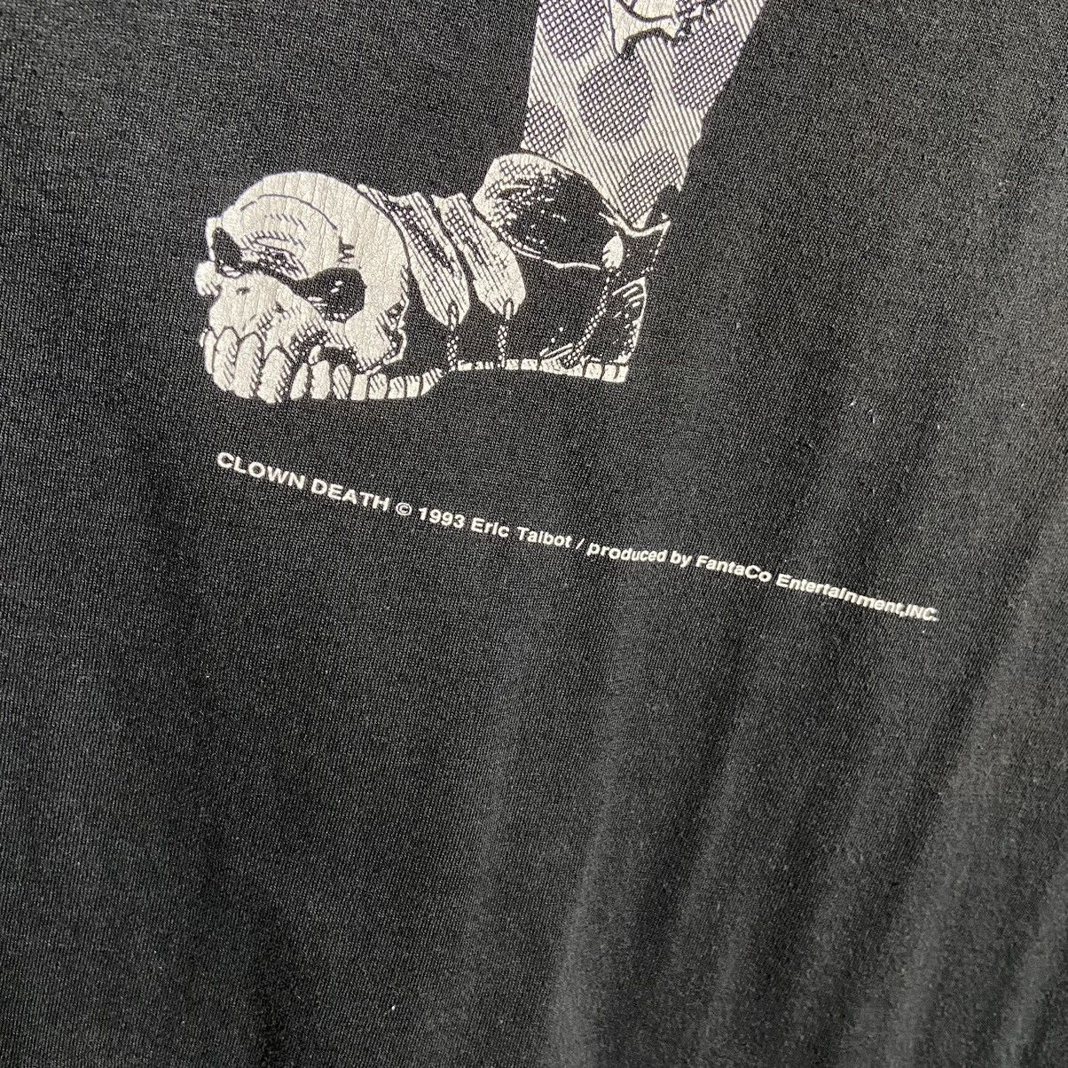 Expert Horror Vintage 90s Clown Death Eric Talbot Horror Joker T-Shirt Size US XL / EU 56 / 4 - 3 Thumbnail