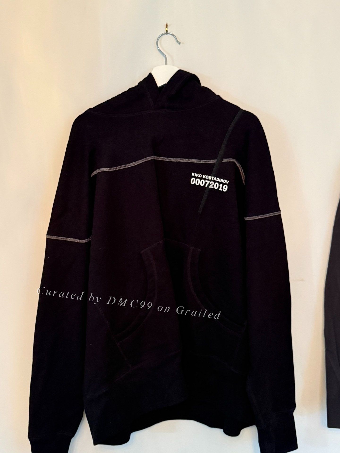 Kiko Kostadinov Kiko Kostadinov 0007 Midnight Stripe Hoodie | Grailed