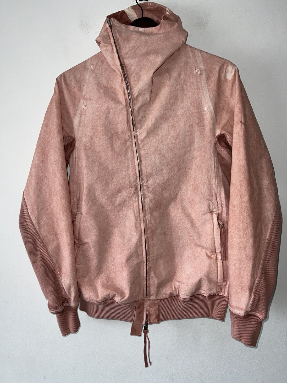 Boris Bidjan Saberi 🌸🌸 Boris Bidjan Saberi Pink Asymmetric Reversible Jacket Size US S / EU 44-46 / 1 - 3 Thumbnail