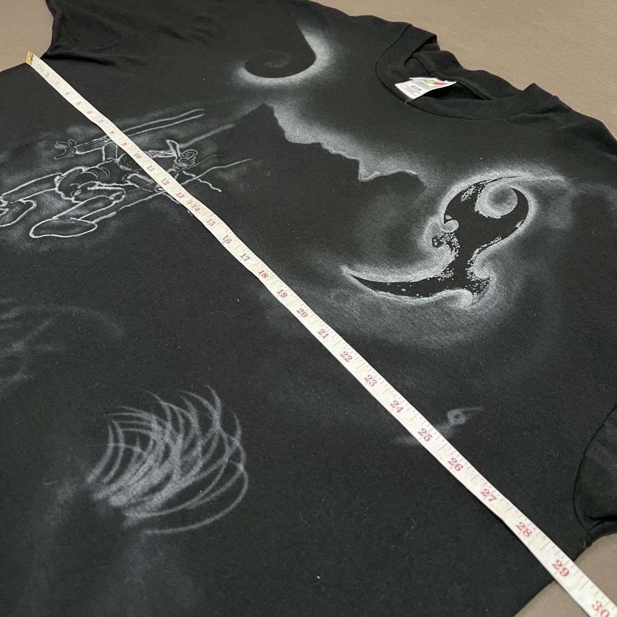 Vintage Vintage Graffiti Street Art Tee 3XL Oversized Oldskool Size US XXL / EU 58 / 5 - 8 Thumbnail