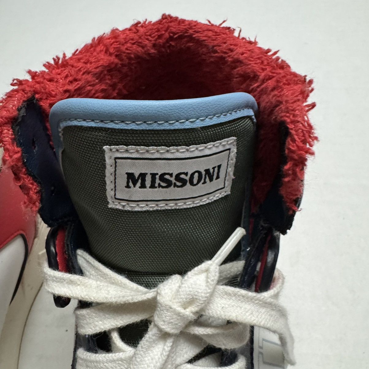 Missoni MISSONI x ACBC High Top Sneakers Terry Lining Made In Italy Size US 9.5 / EU 42-43 - 5 Thumbnail