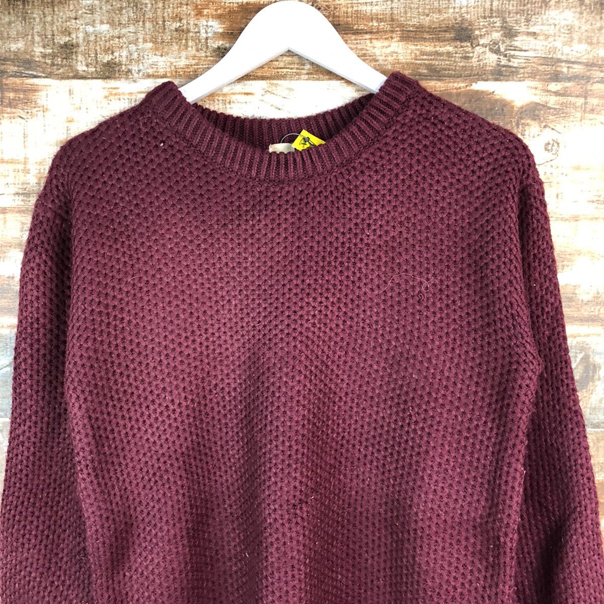 GU × Homespun Knitwear GU Maroon Knitwear #A2225 Size M / US 6-8 / IT 42-44 - 5 Thumbnail