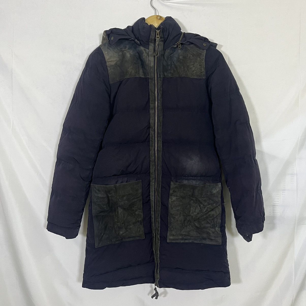 Ron Herman VINTAGE RON HERMAN SUEDE LEATHER PUFFER JACKET Size US XS / EU 42 / 0 - 1 Thumbnail