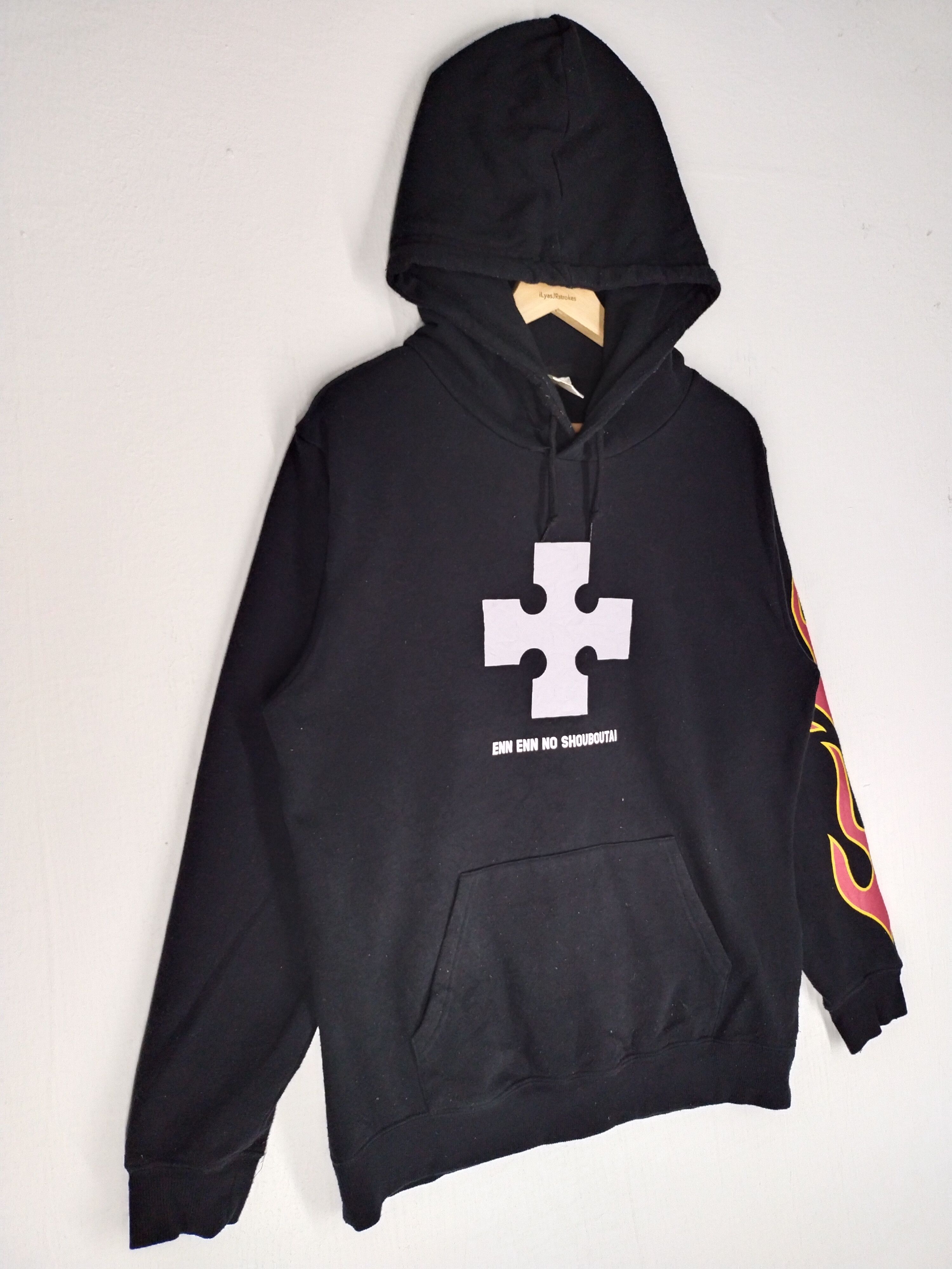 Japanese Brand Vintage Offering Flame Fire Brigade Parker Hoodie Size US M / EU 48-50 / 2 - 7 Thumbnail